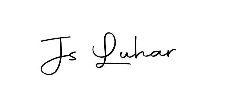 Similarly Autography-DOLnW is the best handwritten signature design. Signature creator online .You can use it as an online autograph creator for name Js Luhar. Js Luhar signature style 10 images and pictures png