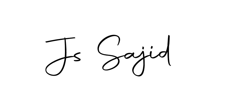 The best way (Autography-DOLnW) to make a short signature is to pick only two or three words in your name. The name Js Sajid include a total of six letters. For converting this name. Js Sajid signature style 10 images and pictures png