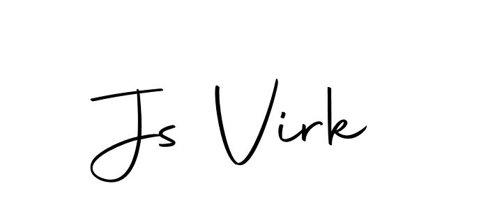 Create a beautiful signature design for name Js Virk. With this signature (Autography-DOLnW) fonts, you can make a handwritten signature for free. Js Virk signature style 10 images and pictures png
