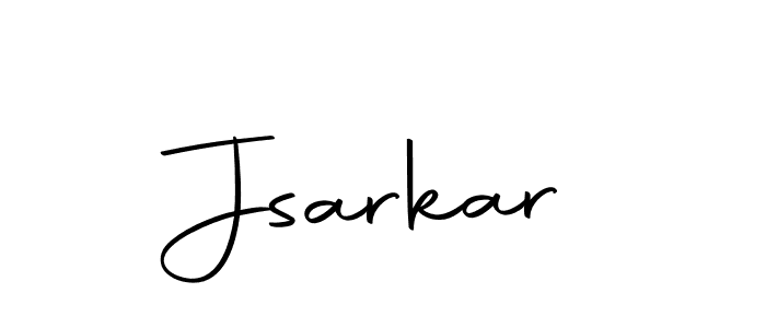 Make a beautiful signature design for name Jsarkar. Use this online signature maker to create a handwritten signature for free. Jsarkar signature style 10 images and pictures png