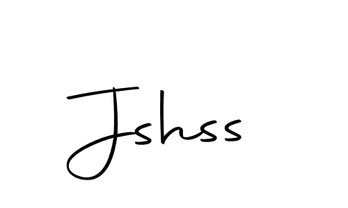 Make a beautiful signature design for name Jshss. With this signature (Autography-DOLnW) style, you can create a handwritten signature for free. Jshss signature style 10 images and pictures png