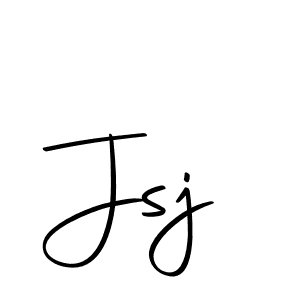 The best way (Autography-DOLnW) to make a short signature is to pick only two or three words in your name. The name Jsj include a total of six letters. For converting this name. Jsj signature style 10 images and pictures png