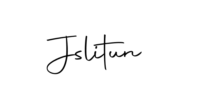 How to make Jslitun signature? Autography-DOLnW is a professional autograph style. Create handwritten signature for Jslitun name. Jslitun signature style 10 images and pictures png