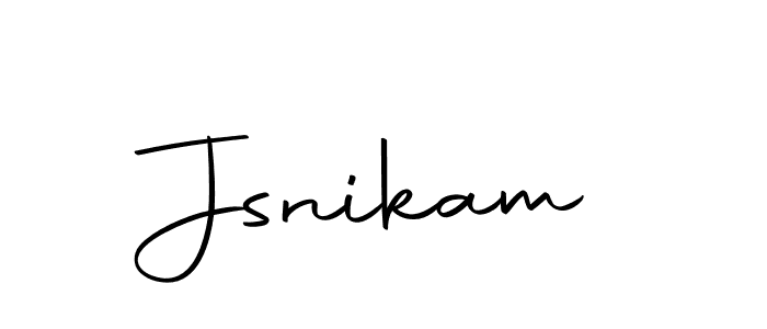 How to make Jsnikam name signature. Use Autography-DOLnW style for creating short signs online. This is the latest handwritten sign. Jsnikam signature style 10 images and pictures png