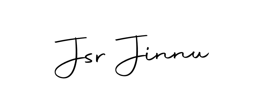 Make a beautiful signature design for name Jsr Jinnu. With this signature (Autography-DOLnW) style, you can create a handwritten signature for free. Jsr Jinnu signature style 10 images and pictures png