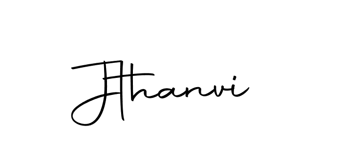 Create a beautiful signature design for name Jthanvi. With this signature (Autography-DOLnW) fonts, you can make a handwritten signature for free. Jthanvi signature style 10 images and pictures png