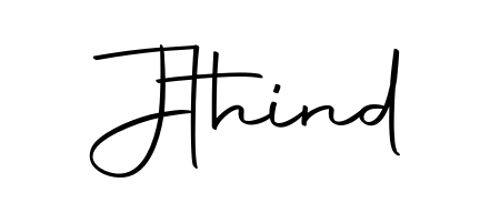 Transform the name Jthind into a signature masterpiece using Autography-DOLnW font. Ideal for photographers, artists, and creators looking for watermarks. Jthind signature style 10 images and pictures png