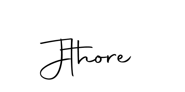 Design your own signature with our free online signature maker. With this signature software, you can create a handwritten (Autography-DOLnW) signature for name Jthore. Jthore signature style 10 images and pictures png