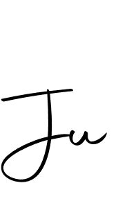 The best way (Autography-DOLnW) to make a short signature is to pick only two or three words in your name. The name Ju include a total of six letters. For converting this name. Ju signature style 10 images and pictures png