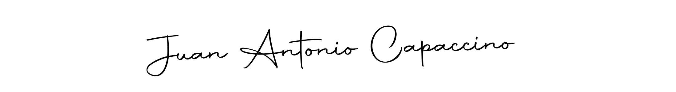 Here are the top 10 professional signature styles for the name Juan Antonio Capaccino. These are the best autograph styles you can use for your name. Juan Antonio Capaccino signature style 10 images and pictures png