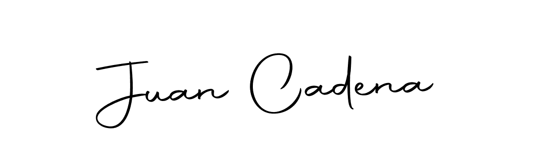 Create a beautiful signature design for name Juan Cadena. With this signature (Autography-DOLnW) fonts, you can make a handwritten signature for free. Juan Cadena signature style 10 images and pictures png