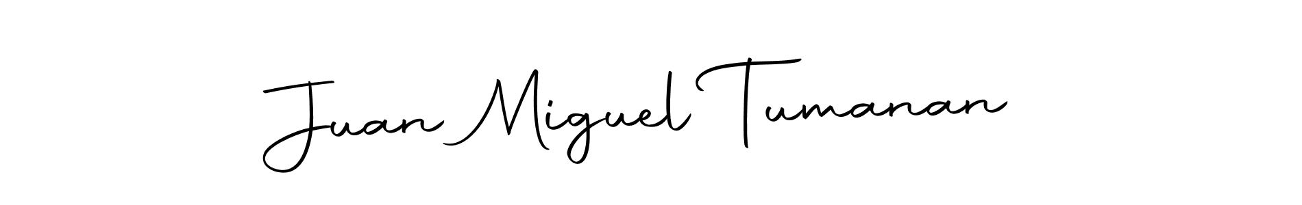 The best way (Autography-DOLnW) to make a short signature is to pick only two or three words in your name. The name Juan Miguel Tumanan include a total of six letters. For converting this name. Juan Miguel Tumanan signature style 10 images and pictures png
