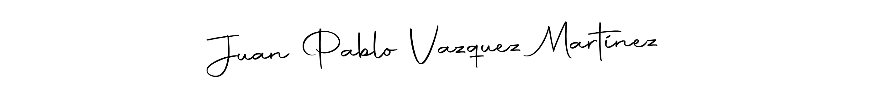 Also we have Juan Pablo Vazquez Martínez name is the best signature style. Create professional handwritten signature collection using Autography-DOLnW autograph style. Juan Pablo Vazquez Martínez signature style 10 images and pictures png