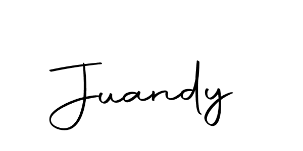 if you are searching for the best signature style for your name Juandy. so please give up your signature search. here we have designed multiple signature styles  using Autography-DOLnW. Juandy signature style 10 images and pictures png