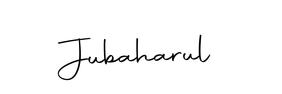 How to make Jubaharul signature? Autography-DOLnW is a professional autograph style. Create handwritten signature for Jubaharul name. Jubaharul signature style 10 images and pictures png