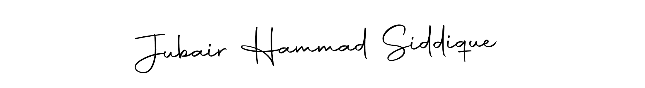 Also we have Jubair Hammad Siddique name is the best signature style. Create professional handwritten signature collection using Autography-DOLnW autograph style. Jubair Hammad Siddique signature style 10 images and pictures png