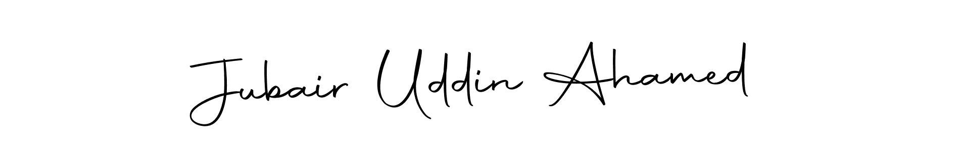 Also You can easily find your signature by using the search form. We will create Jubair Uddin Ahamed name handwritten signature images for you free of cost using Autography-DOLnW sign style. Jubair Uddin Ahamed signature style 10 images and pictures png