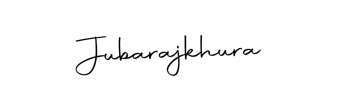 The best way (Autography-DOLnW) to make a short signature is to pick only two or three words in your name. The name Jubarajkhura include a total of six letters. For converting this name. Jubarajkhura signature style 10 images and pictures png