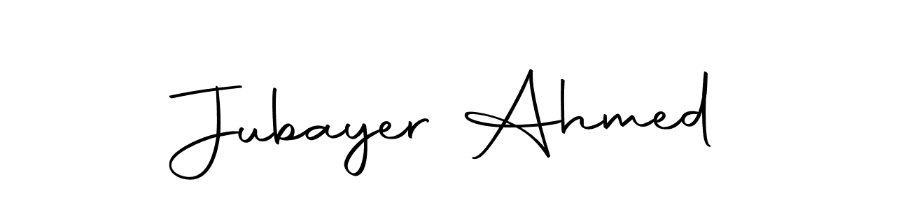 if you are searching for the best signature style for your name Jubayer Ahmed. so please give up your signature search. here we have designed multiple signature styles  using Autography-DOLnW. Jubayer Ahmed signature style 10 images and pictures png