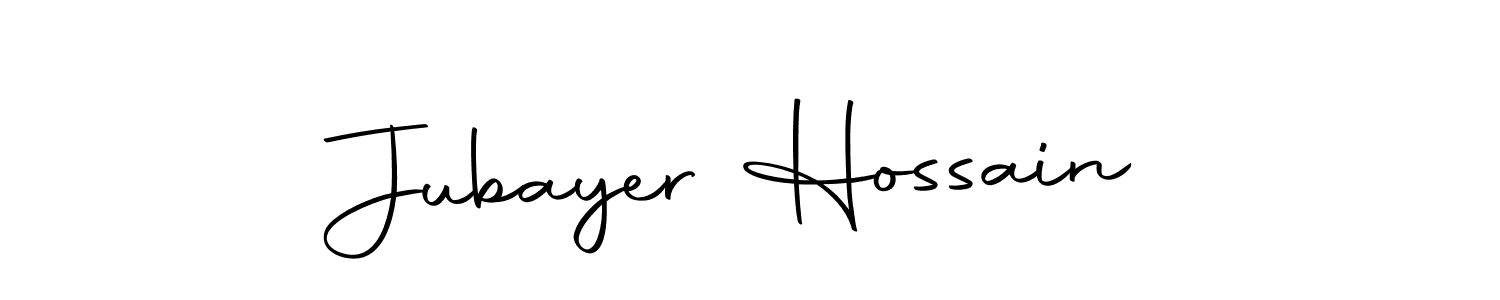 Also we have Jubayer Hossain name is the best signature style. Create professional handwritten signature collection using Autography-DOLnW autograph style. Jubayer Hossain signature style 10 images and pictures png