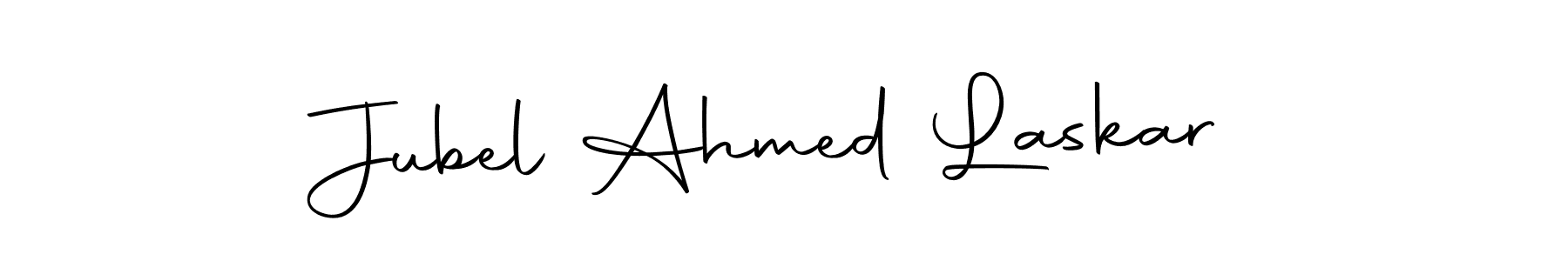 How to make Jubel Ahmed Laskar signature? Autography-DOLnW is a professional autograph style. Create handwritten signature for Jubel Ahmed Laskar name. Jubel Ahmed Laskar signature style 10 images and pictures png