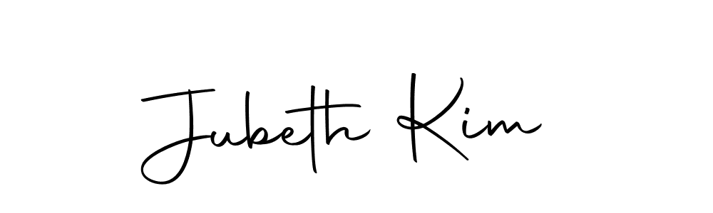 Make a short Jubeth Kim signature style. Manage your documents anywhere anytime using Autography-DOLnW. Create and add eSignatures, submit forms, share and send files easily. Jubeth Kim signature style 10 images and pictures png