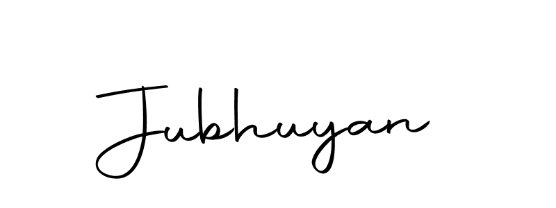 Jubhuyan stylish signature style. Best Handwritten Sign (Autography-DOLnW) for my name. Handwritten Signature Collection Ideas for my name Jubhuyan. Jubhuyan signature style 10 images and pictures png