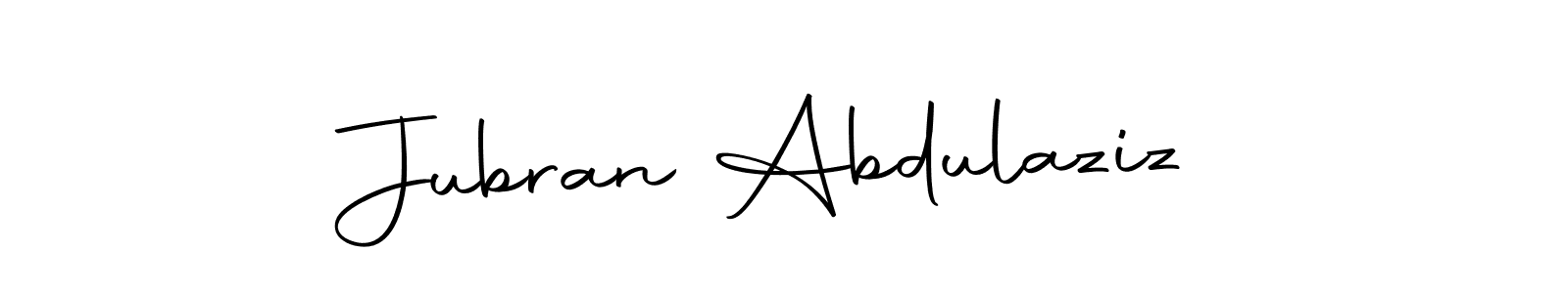 Also we have Jubran Abdulaziz name is the best signature style. Create professional handwritten signature collection using Autography-DOLnW autograph style. Jubran Abdulaziz signature style 10 images and pictures png