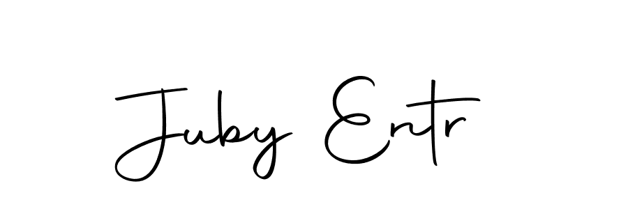 How to Draw Juby Entr signature style? Autography-DOLnW is a latest design signature styles for name Juby Entr. Juby Entr signature style 10 images and pictures png