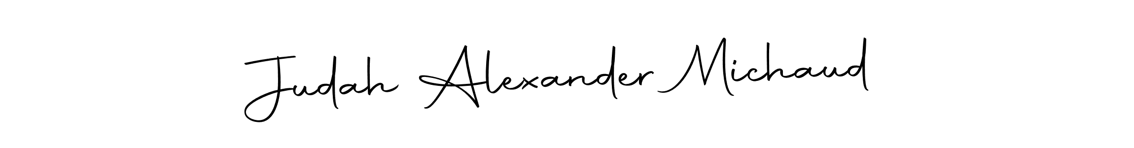 Use a signature maker to create a handwritten signature online. With this signature software, you can design (Autography-DOLnW) your own signature for name Judah Alexander Michaud. Judah Alexander Michaud signature style 10 images and pictures png