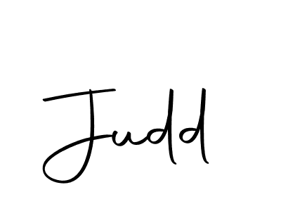 Design your own signature with our free online signature maker. With this signature software, you can create a handwritten (Autography-DOLnW) signature for name Judd. Judd signature style 10 images and pictures png