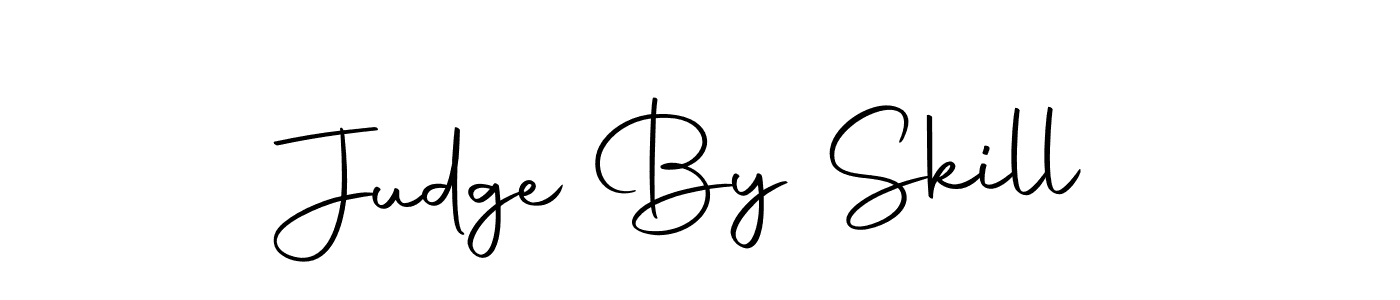 How to make Judge By Skill signature? Autography-DOLnW is a professional autograph style. Create handwritten signature for Judge By Skill name. Judge By Skill signature style 10 images and pictures png