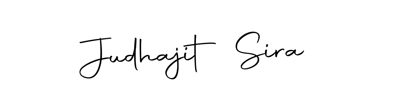 if you are searching for the best signature style for your name Judhajit Sira. so please give up your signature search. here we have designed multiple signature styles  using Autography-DOLnW. Judhajit Sira signature style 10 images and pictures png