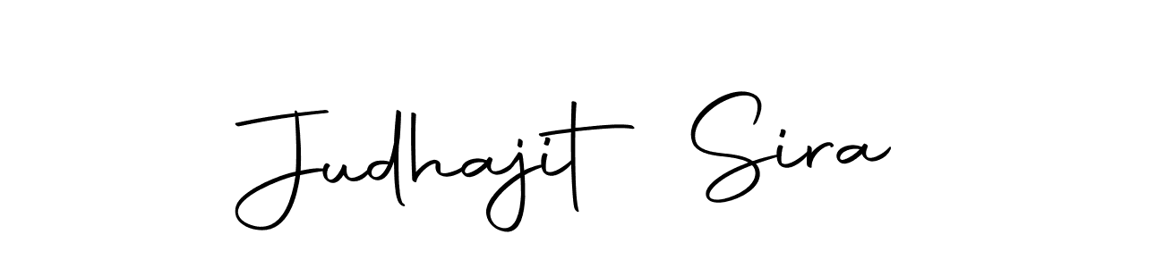 if you are searching for the best signature style for your name Judhajit Sira. so please give up your signature search. here we have designed multiple signature styles  using Autography-DOLnW. Judhajit Sira signature style 10 images and pictures png