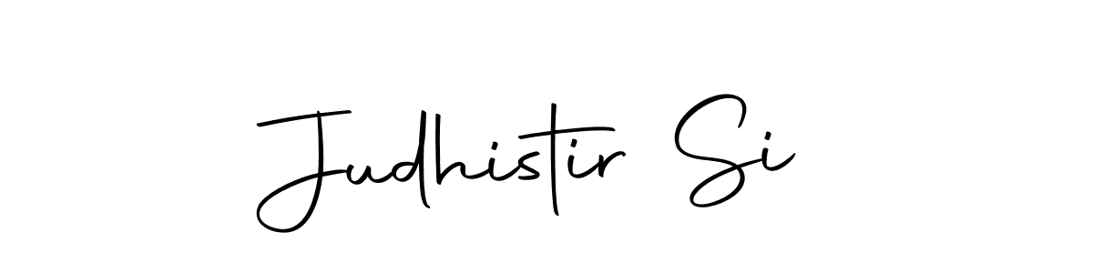 if you are searching for the best signature style for your name Judhistir Si. so please give up your signature search. here we have designed multiple signature styles  using Autography-DOLnW. Judhistir Si signature style 10 images and pictures png