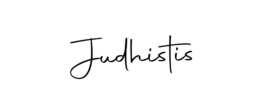 Also we have Judhistis name is the best signature style. Create professional handwritten signature collection using Autography-DOLnW autograph style. Judhistis signature style 10 images and pictures png