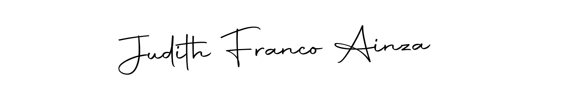 Also You can easily find your signature by using the search form. We will create Judith Franco Ainza name handwritten signature images for you free of cost using Autography-DOLnW sign style. Judith Franco Ainza signature style 10 images and pictures png