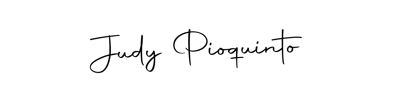 Make a beautiful signature design for name Judy Pioquinto. With this signature (Autography-DOLnW) style, you can create a handwritten signature for free. Judy Pioquinto signature style 10 images and pictures png