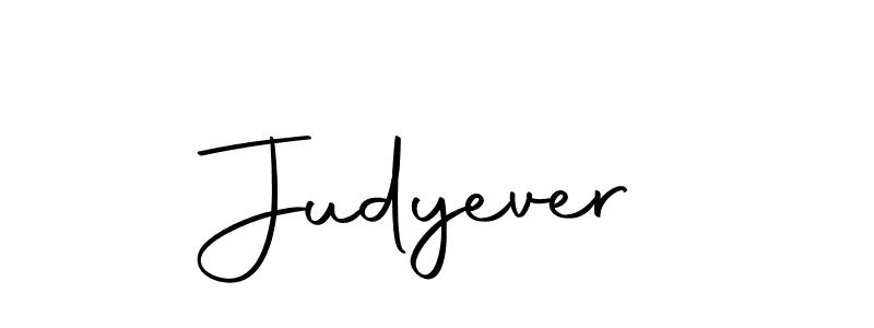 Also we have Judyever name is the best signature style. Create professional handwritten signature collection using Autography-DOLnW autograph style. Judyever signature style 10 images and pictures png