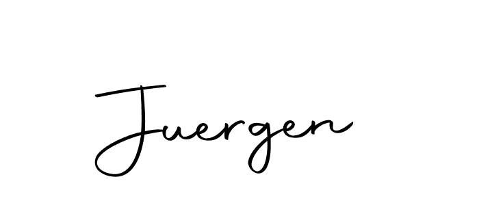 Make a beautiful signature design for name Juergen. With this signature (Autography-DOLnW) style, you can create a handwritten signature for free. Juergen signature style 10 images and pictures png