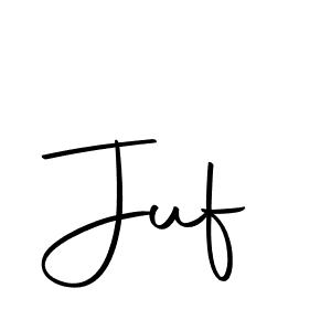 How to Draw Juf signature style? Autography-DOLnW is a latest design signature styles for name Juf. Juf signature style 10 images and pictures png