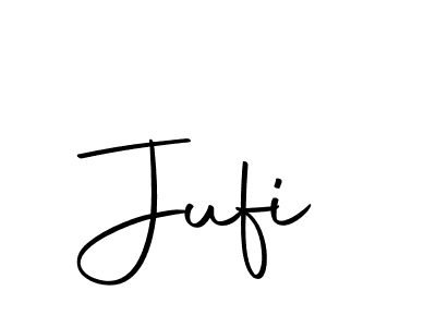 How to make Jufi signature? Autography-DOLnW is a professional autograph style. Create handwritten signature for Jufi name. Jufi signature style 10 images and pictures png