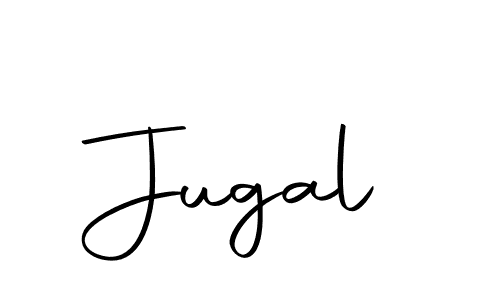 Design your own signature with our free online signature maker. With this signature software, you can create a handwritten (Autography-DOLnW) signature for name Jugal. Jugal signature style 10 images and pictures png