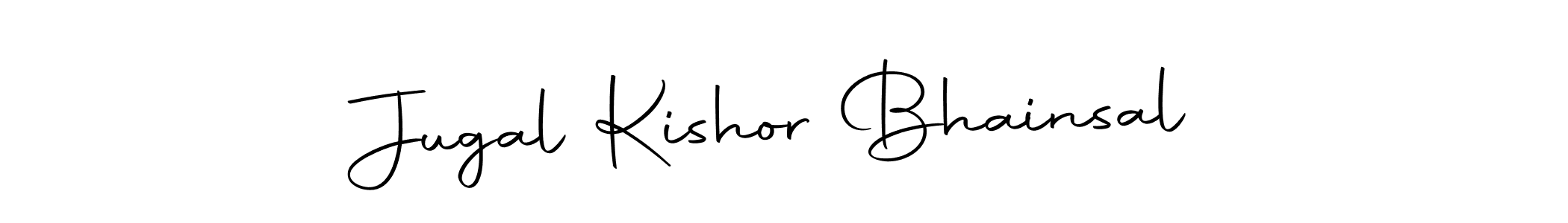 How to make Jugal Kishor Bhainsal signature? Autography-DOLnW is a professional autograph style. Create handwritten signature for Jugal Kishor Bhainsal name. Jugal Kishor Bhainsal signature style 10 images and pictures png