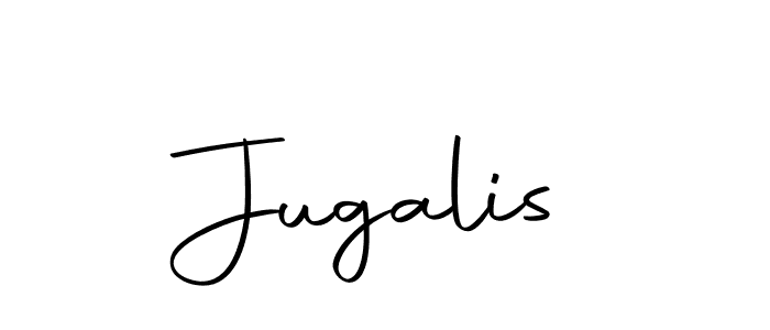 Use a signature maker to create a handwritten signature online. With this signature software, you can design (Autography-DOLnW) your own signature for name Jugalis. Jugalis signature style 10 images and pictures png