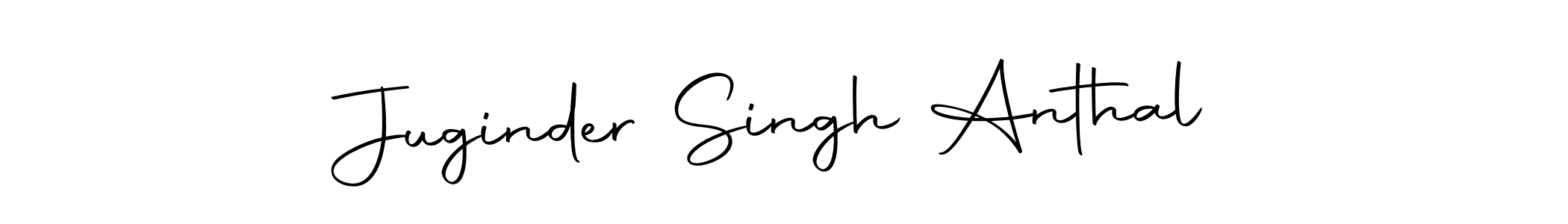 Also we have Juginder Singh Anthal name is the best signature style. Create professional handwritten signature collection using Autography-DOLnW autograph style. Juginder Singh Anthal signature style 10 images and pictures png