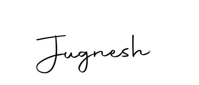 The best way (Autography-DOLnW) to make a short signature is to pick only two or three words in your name. The name Jugnesh include a total of six letters. For converting this name. Jugnesh signature style 10 images and pictures png