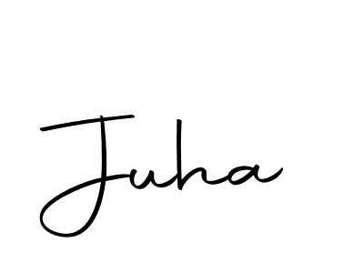 Juha stylish signature style. Best Handwritten Sign (Autography-DOLnW) for my name. Handwritten Signature Collection Ideas for my name Juha. Juha signature style 10 images and pictures png