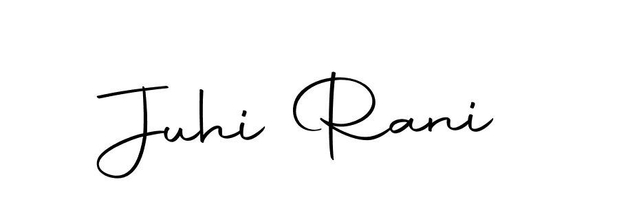 Juhi Rani stylish signature style. Best Handwritten Sign (Autography-DOLnW) for my name. Handwritten Signature Collection Ideas for my name Juhi Rani. Juhi Rani signature style 10 images and pictures png
