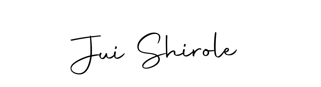 How to Draw Jui Shirole signature style? Autography-DOLnW is a latest design signature styles for name Jui Shirole. Jui Shirole signature style 10 images and pictures png